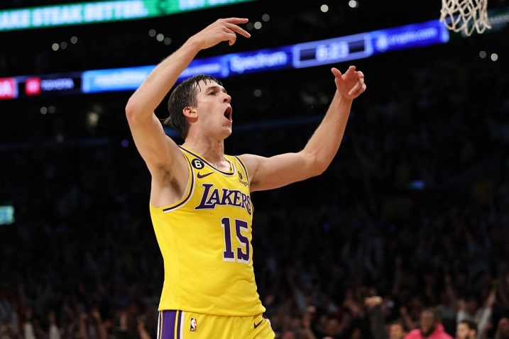 Austin Reaves alcanza los 10 millones de dólares después de dos años con Los Angeles Lakers